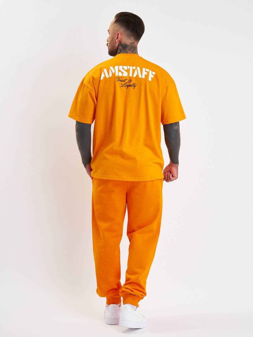 Amstaff Logo 2.0 T-Shirt Orange - Amstaff Wear