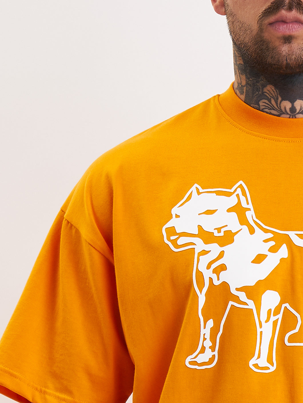 Amstaff Logo 2.0 T-Shirt Orange - Amstaff Wear