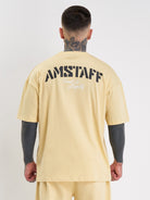 Amstaff Logo 2.0 T-Shirt Vanilla Cream - Amstaff Wear