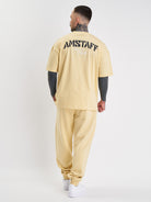 Amstaff Logo 2.0 T-Shirt Vanilla Cream - Amstaff Wear