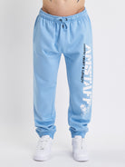 Amstaff Logo 2.0 Sweatpants Horizon Blue - Amstaff Wear
