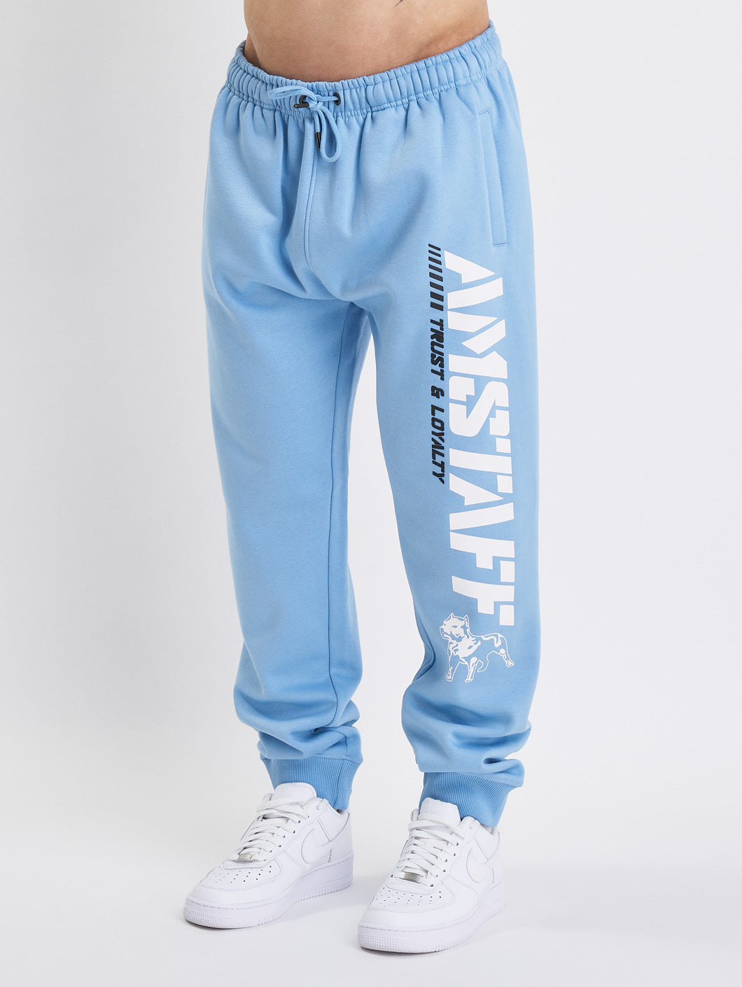 Amstaff Logo 2.0 Sweatpants Horizon Blue - Amstaff Wear