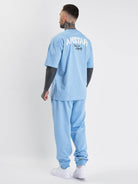 Amstaff Logo 2.0 Sweatpants Horizon Blue - Amstaff Wear