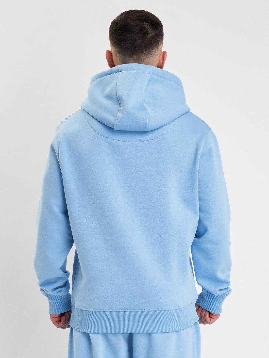 Amstaff Logo 2.0 Hoodie Horizon Blue - Amstaff Wear