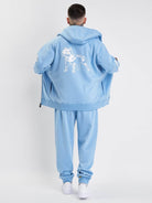 Amstaff Logo 2.0 Ziphoodie Horizon Blue - Amstaff Wear