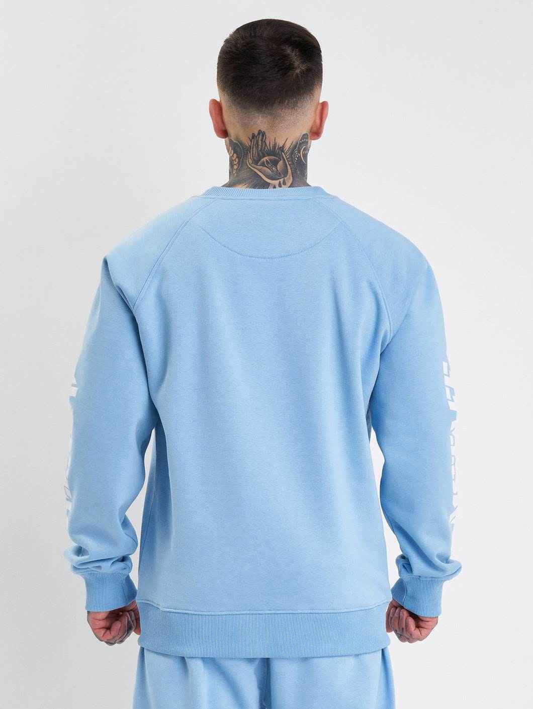 Amstaff Logo 2.0 Sweatshirt Horizon Blue - Amstaff Wear