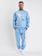 Amstaff Logo 2.0 Sweatshirt Horizon Blue - Amstaff Wear