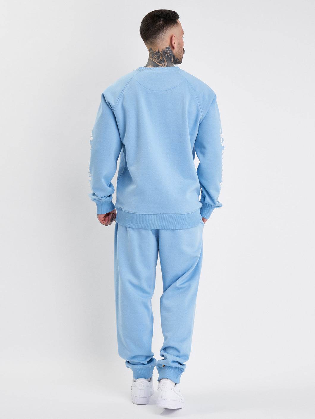 Amstaff Logo 2.0 Sweatshirt Horizon Blue - Amstaff Wear