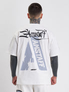 Amstaff Dyster T-Shirt White - Amstaff Wear