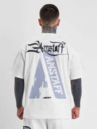 Amstaff Dyster T-Shirt White - Amstaff Wear