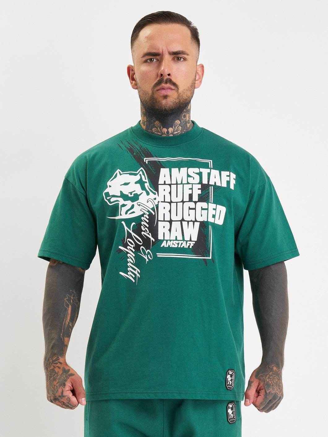 Amstaff Torvok T-Shirt Green - Amstaff Wear