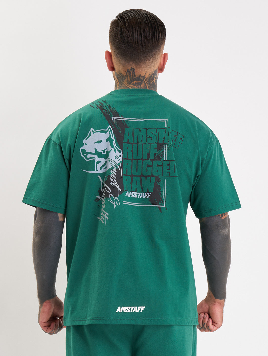 Amstaff Torvok T-Shirt Green - Amstaff Wear