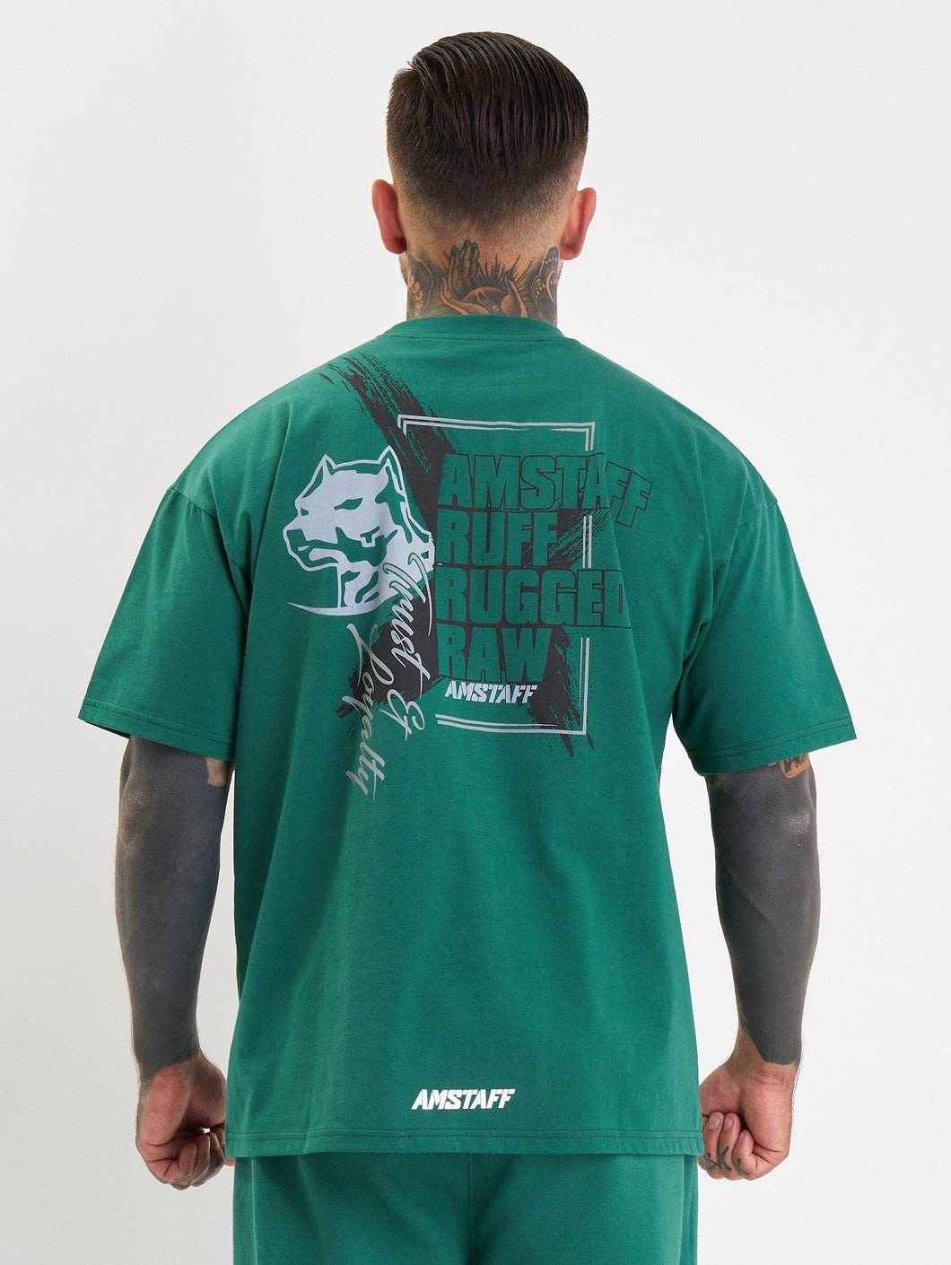 Amstaff Torvok T-Shirt Green - Amstaff Wear