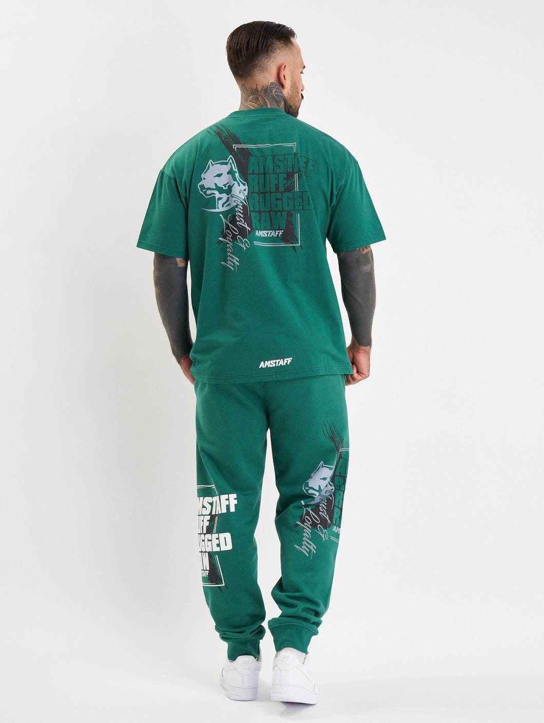Amstaff Torvok T-Shirt Green - Amstaff Wear