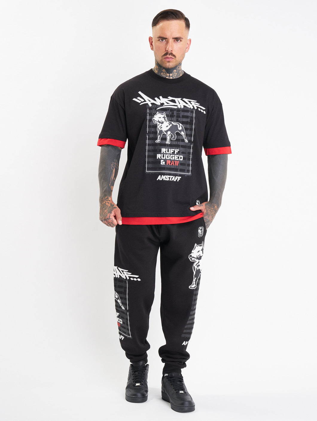 Amstaff Lucian T-Shirt Black - Amstaff Wear