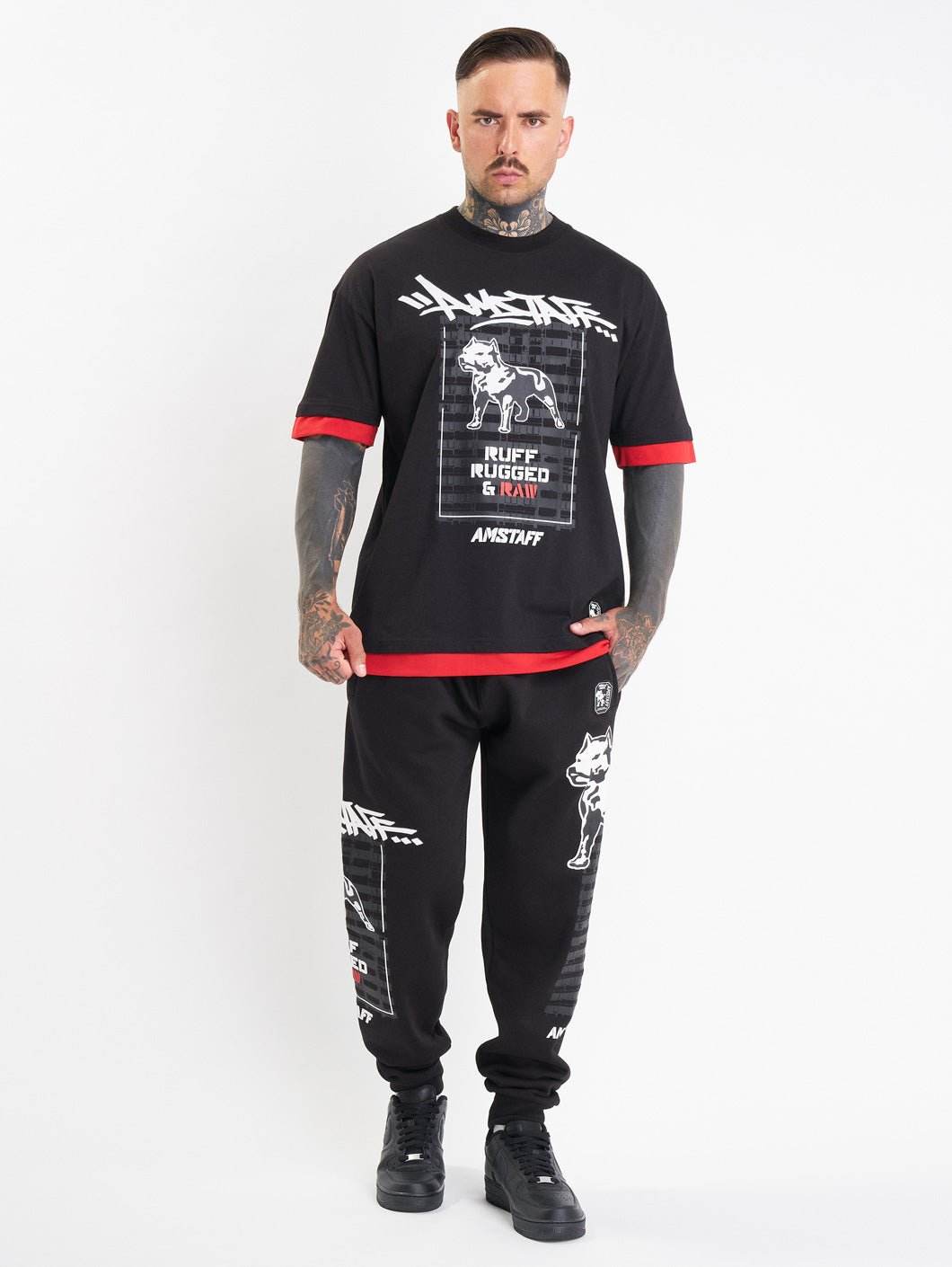Amstaff Lucian T-Shirt Black - Amstaff Wear