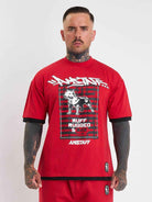 Amstaff Lucian T-Shirt Red - Amstaff Wear