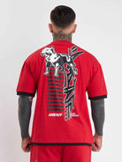 Amstaff Lucian T-Shirt Red - Amstaff Wear