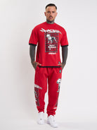 Amstaff Lucian T-Shirt Red - Amstaff Wear
