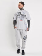 Amstaff Milian T-Shirt Stone Grey - Amstaff Wear
