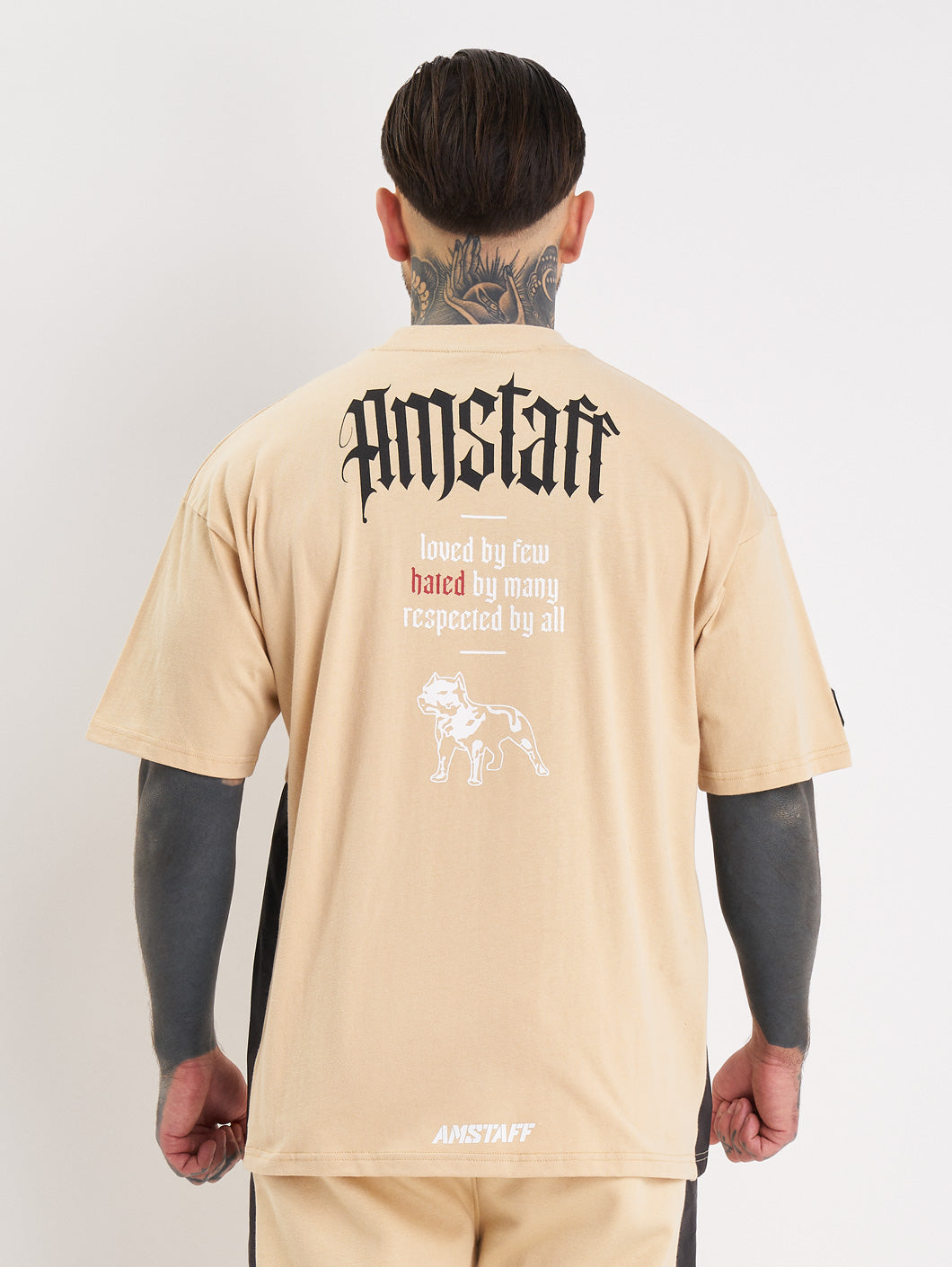 Amstaff Weldon T-Shirt Beige - Amstaff Wear