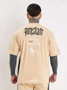 Amstaff Weldon T-Shirt Beige - Amstaff Wear