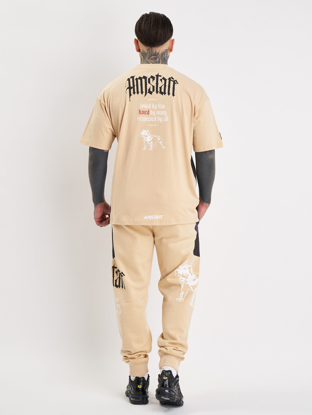 Amstaff Weldon T-Shirt Beige - Amstaff Wear