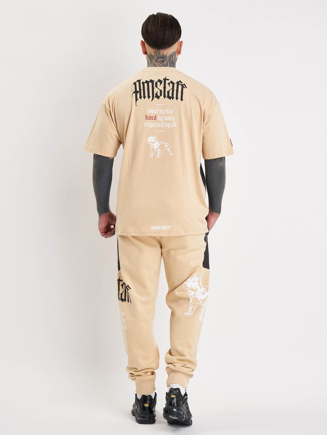 Amstaff Weldon T-Shirt Beige - Amstaff Wear