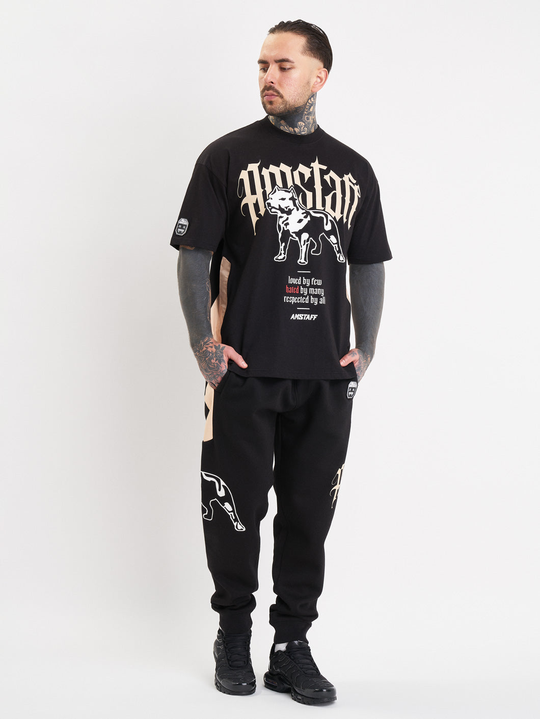 Amstaff Weldon T-Shirts Black - Amstaff Wear