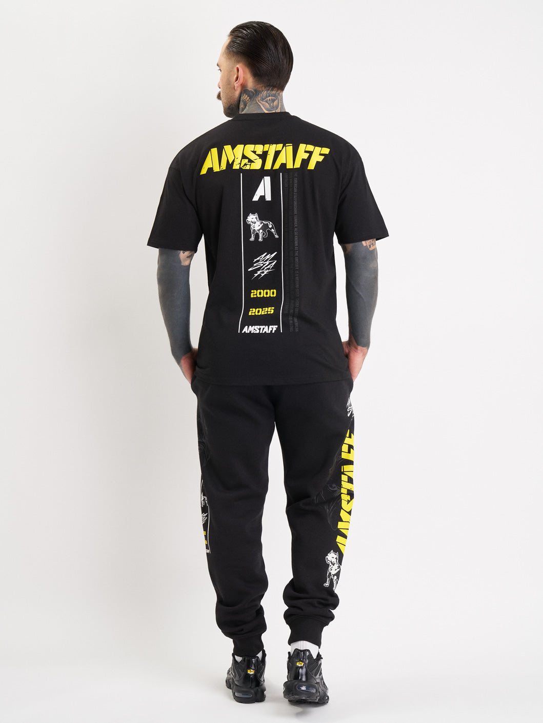 Amstaff Riven T-Shirt Black
