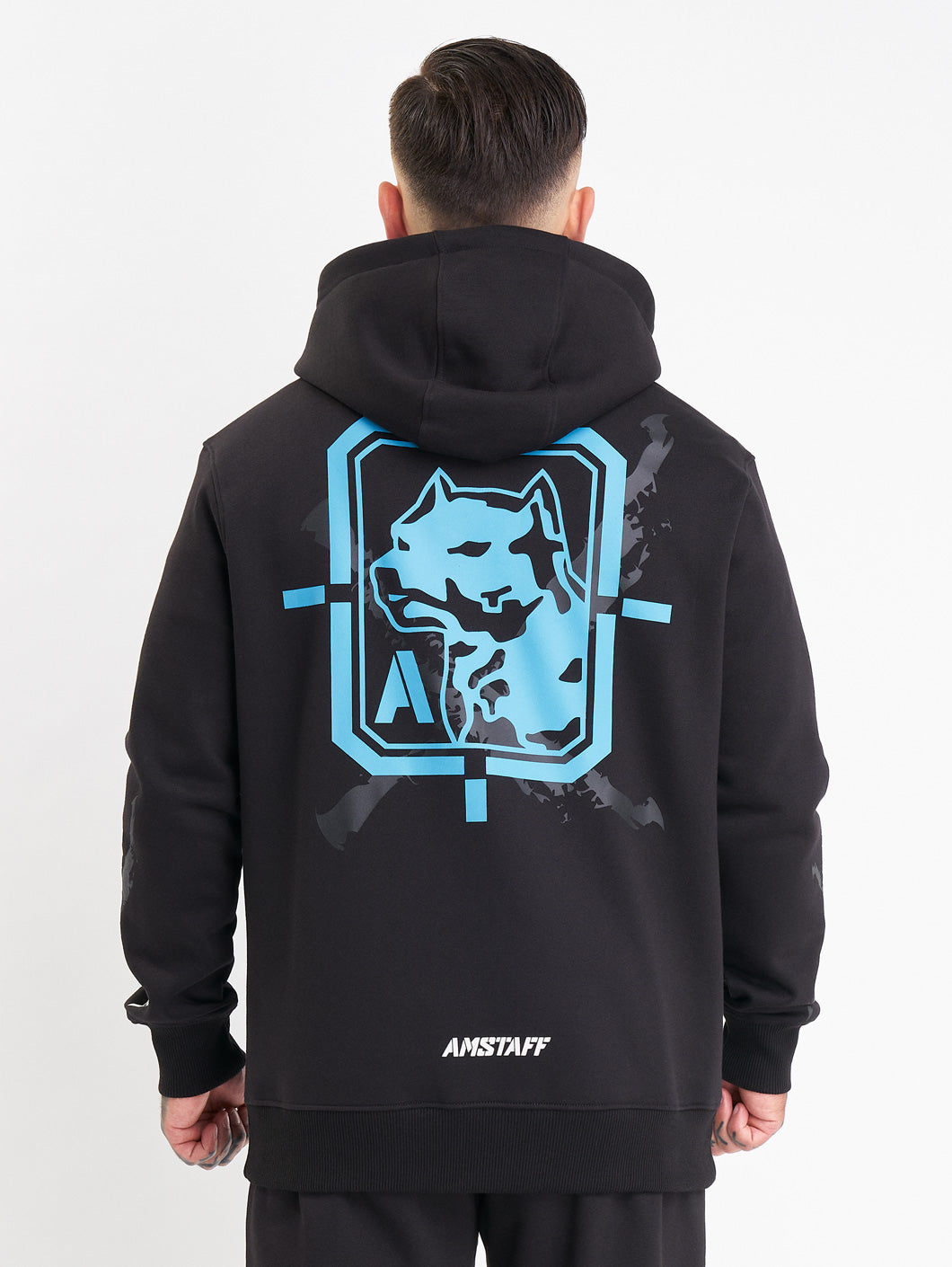 Amstaff Eryon Ziphoodie Black - Amstaff Wear