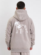 Amstaff Logo 2.0 Ziphoodie Beige - Amstaff Wear