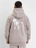 Amstaff Logo 2.0 Ziphoodie Beige - Amstaff Wear