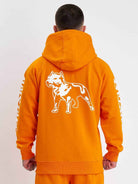 Amstaff Logo 2.0 Ziphoodie Orange - Amstaff Wear