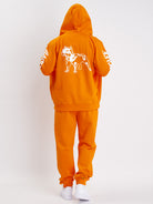 Amstaff Logo 2.0 Ziphoodie Orange - Amstaff Wear