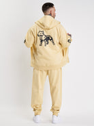 Amstaff Logo 2.0 Ziphoodie Vanilla Cream - Amstaff Wear