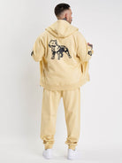 Amstaff Logo 2.0 Ziphoodie Vanilla Cream - Amstaff Wear