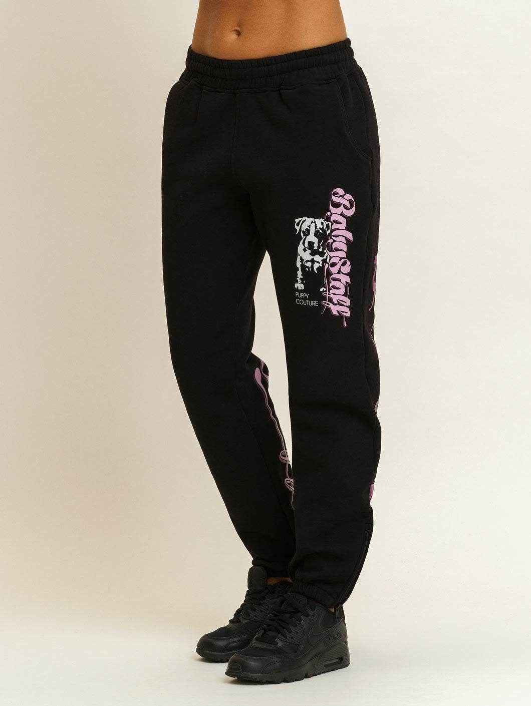 Babystaff Merah Sweatpants Black - Amstaff Wear