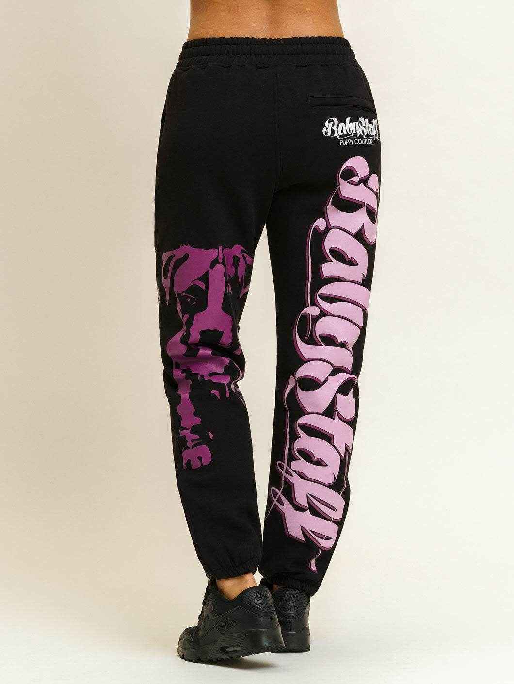 Babystaff Merah Sweatpants Black - Amstaff Wear