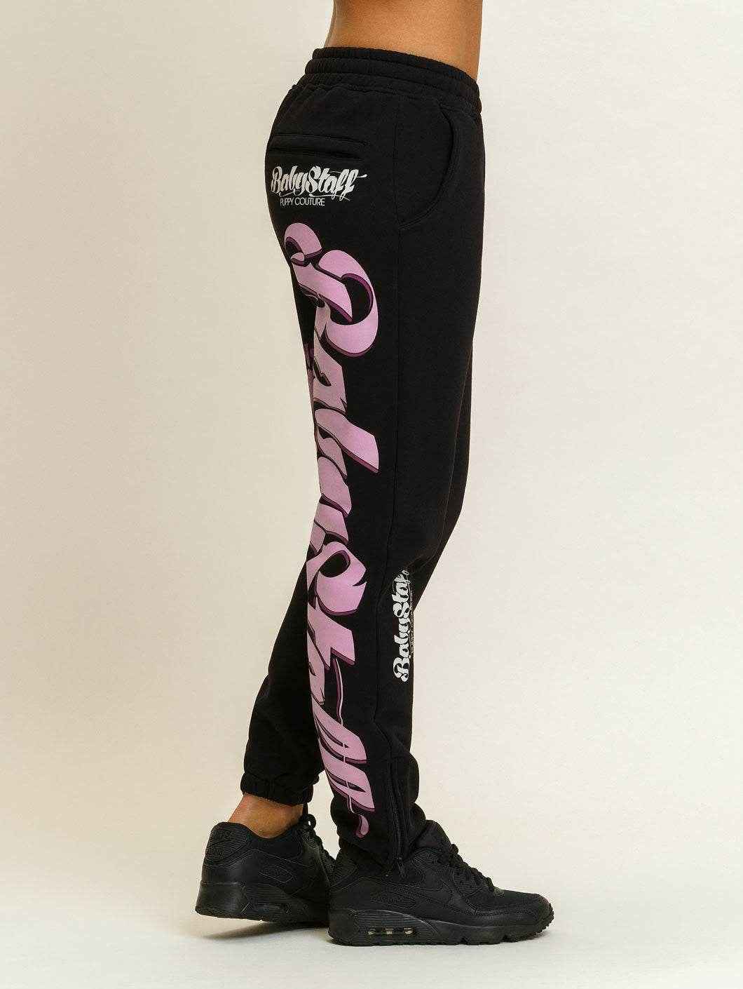 Babystaff Merah Sweatpants Black - Amstaff Wear