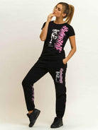 Babystaff Merah Sweatpants Black - Amstaff Wear