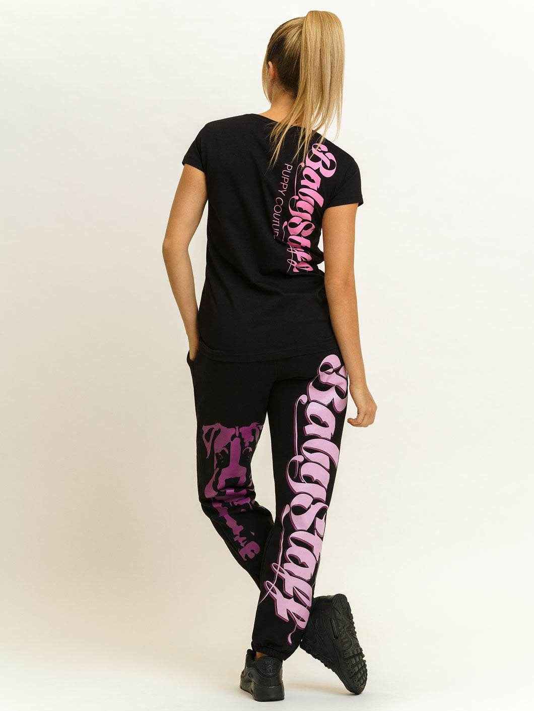 Babystaff Merah Sweatpants Black - Amstaff Wear