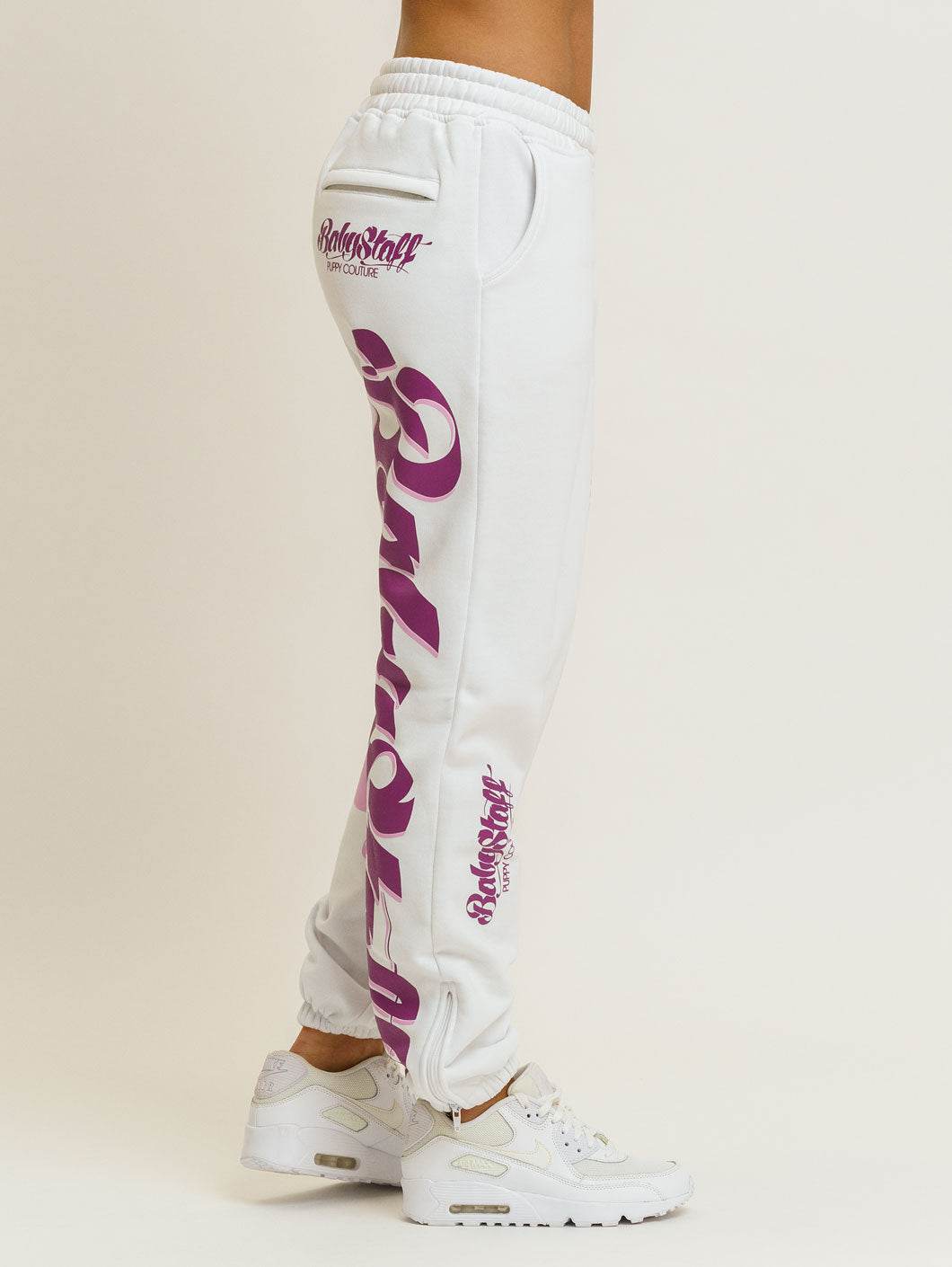 Babystaff Merah Sweatpants White - Amstaff Wear