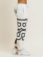 Babystaff Puppy Sweatpants White - Amstaff Wear
