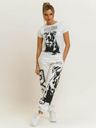 Babystaff Puppy Sweatpants White - Amstaff Wear