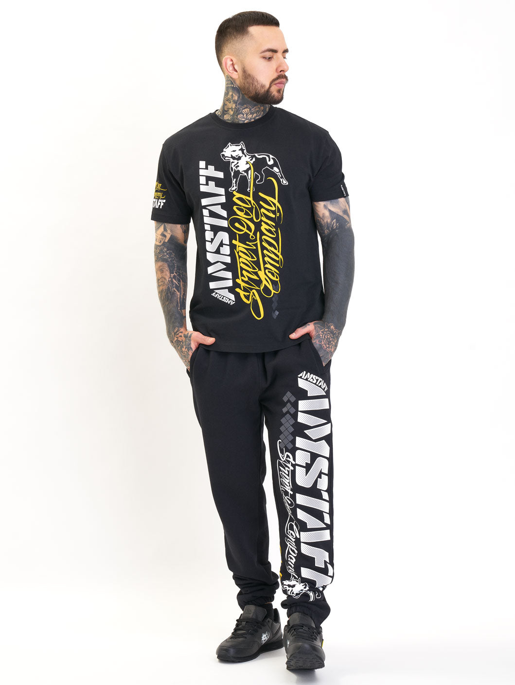 Amstaff Dasher Sweatpants Black