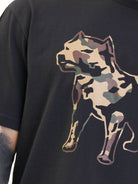 Amstaff Logo 2.0 T-Shirt Black Camouflage - Amstaff Wear