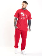 Amstaff Logo 2.0 T-Shirt Red White - Amstaff Wear
