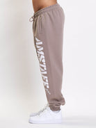 Amstaff Logo 2.0 Sweatpants Light Brown - Amstaff Wear