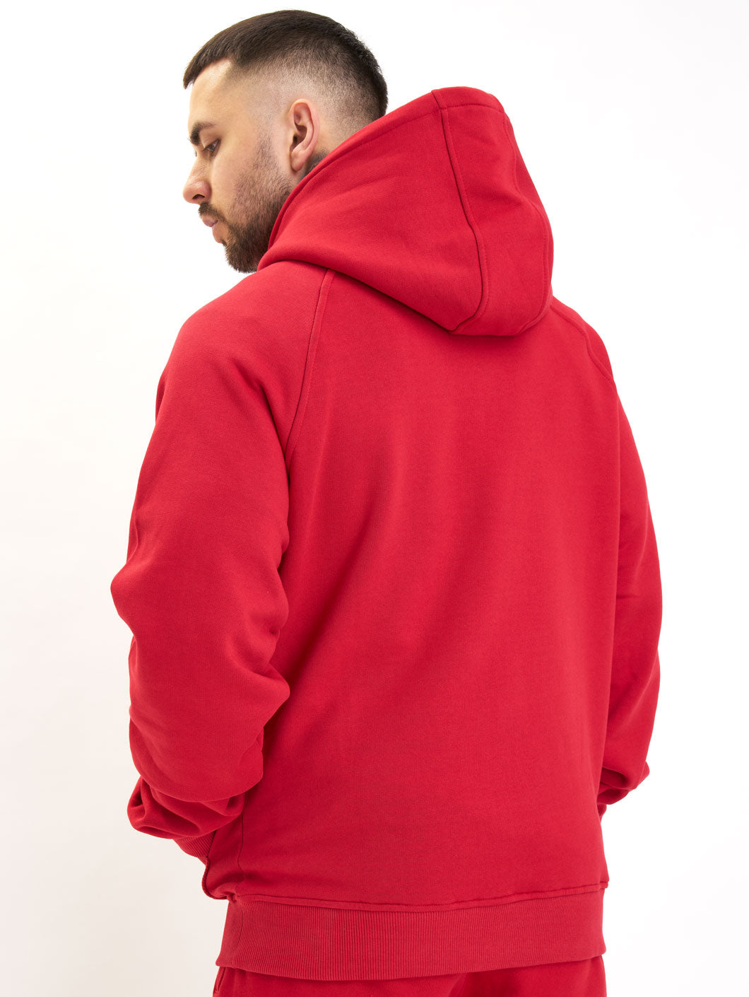 Amstaff Logo 2.0 Hoodie Red - Amstaff Wear
